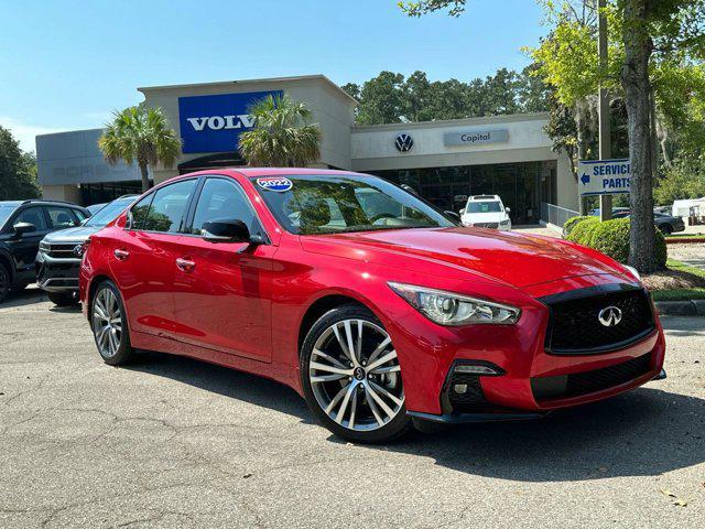 used 2023 INFINITI Q50 car, priced at $32,300