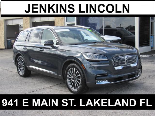 used 2021 Lincoln Aviator car, priced at $39,999