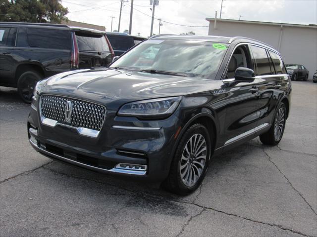 used 2021 Lincoln Aviator car, priced at $39,999