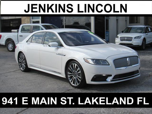 used 2017 Lincoln Continental car, priced at $18,999