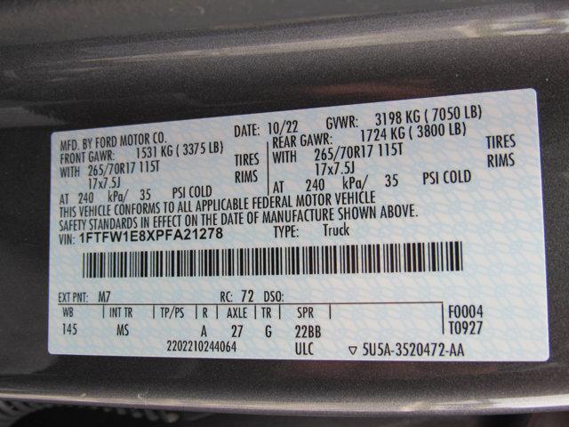 used 2023 Ford F-150 car, priced at $31,499