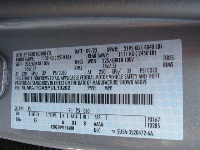 new 2023 Lincoln Corsair car, priced at $39,835