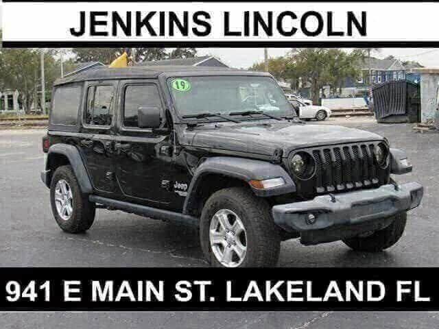 used 2019 Jeep Wrangler Unlimited car, priced at $24,999