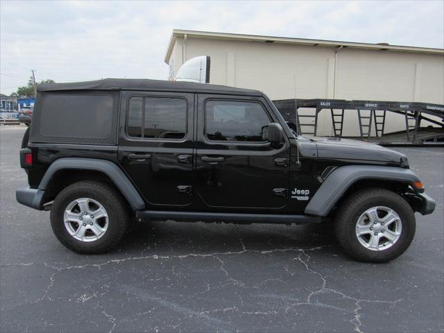 used 2019 Jeep Wrangler Unlimited car, priced at $26,223