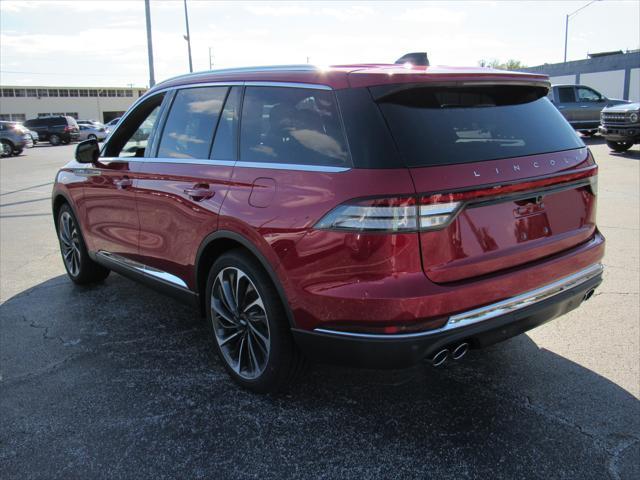 new 2025 Lincoln Aviator car, priced at $82,100