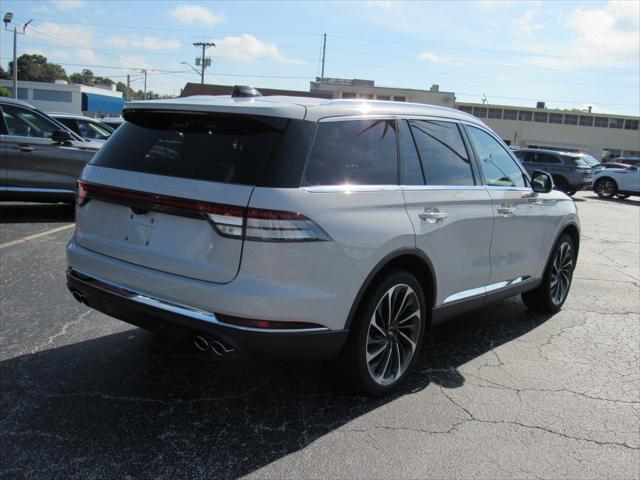 new 2025 Lincoln Aviator car, priced at $74,200