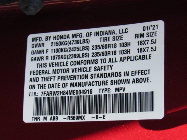 used 2021 Honda CR-V car, priced at $24,999