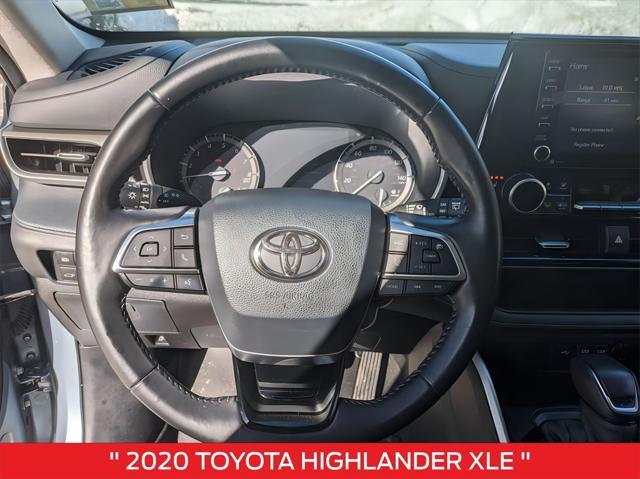 used 2020 Toyota Highlander car, priced at $27,070