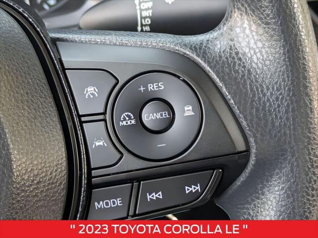 used 2023 Toyota Corolla car, priced at $19,432