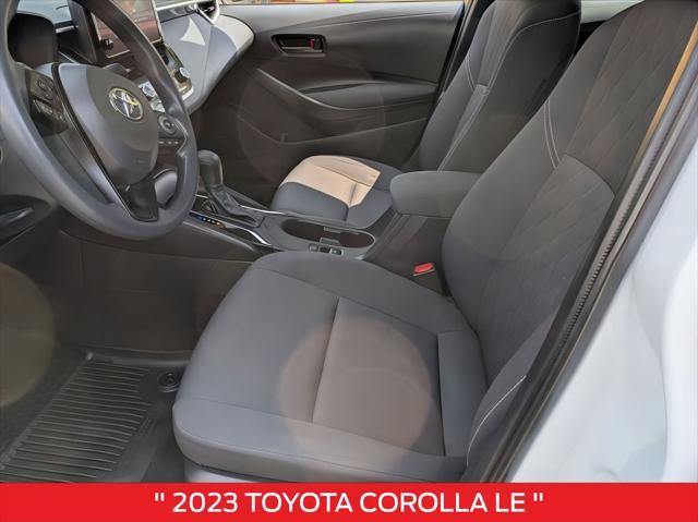 used 2023 Toyota Corolla car, priced at $19,432