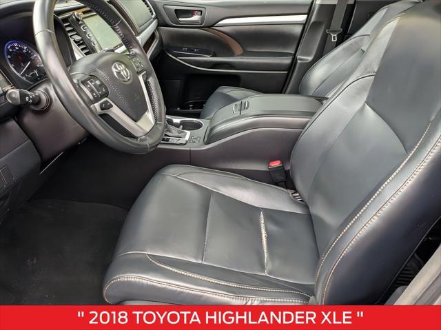 used 2018 Toyota Highlander car, priced at $20,975
