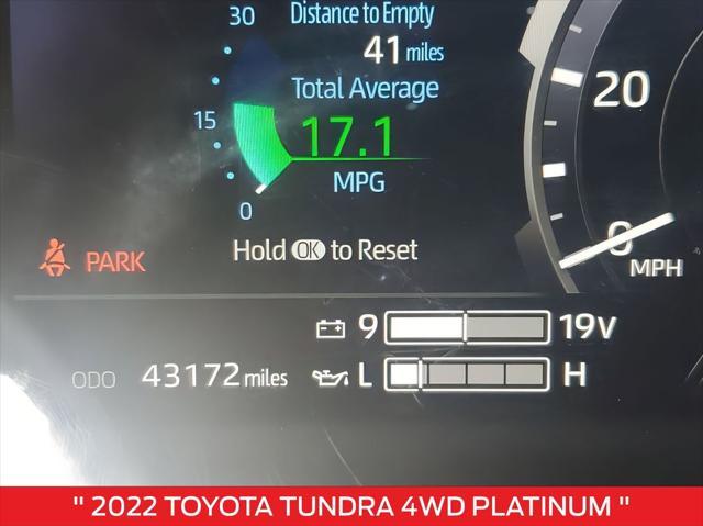 used 2022 Toyota Tundra car, priced at $45,911
