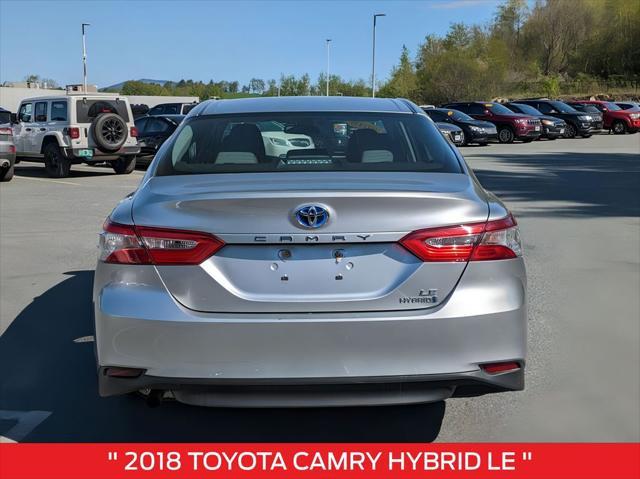 used 2018 Toyota Camry Hybrid car, priced at $19,607