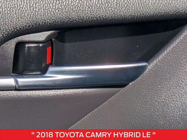 used 2018 Toyota Camry Hybrid car, priced at $19,607