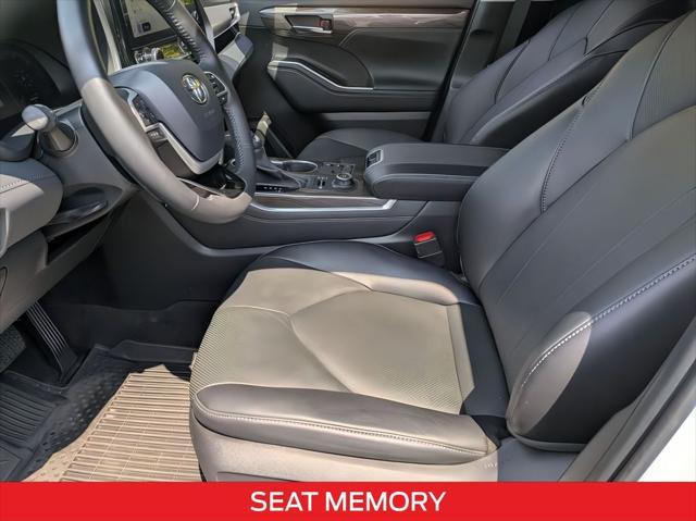 used 2023 Toyota Highlander car, priced at $40,000