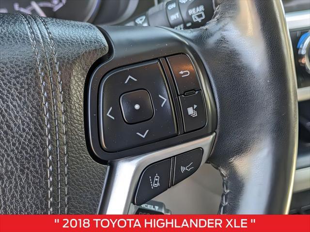 used 2018 Toyota Highlander car, priced at $20,017