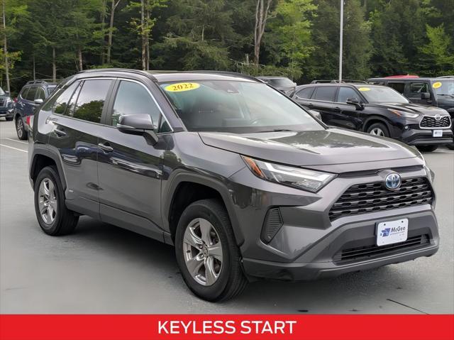 used 2022 Toyota RAV4 Hybrid car, priced at $27,524