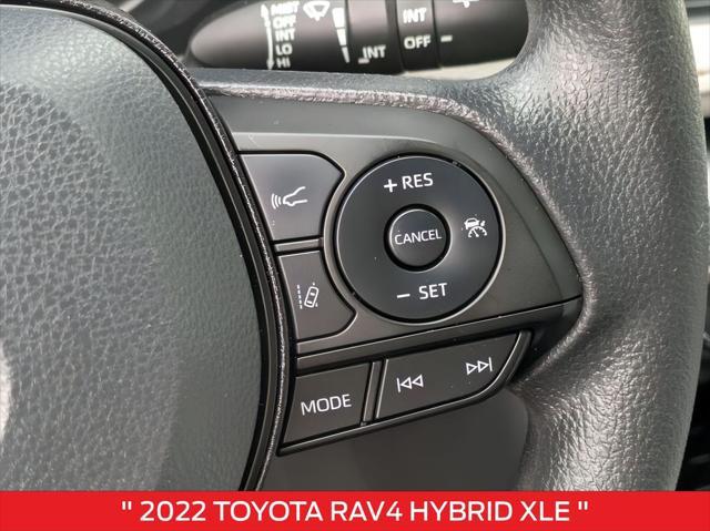 used 2022 Toyota RAV4 Hybrid car, priced at $27,524
