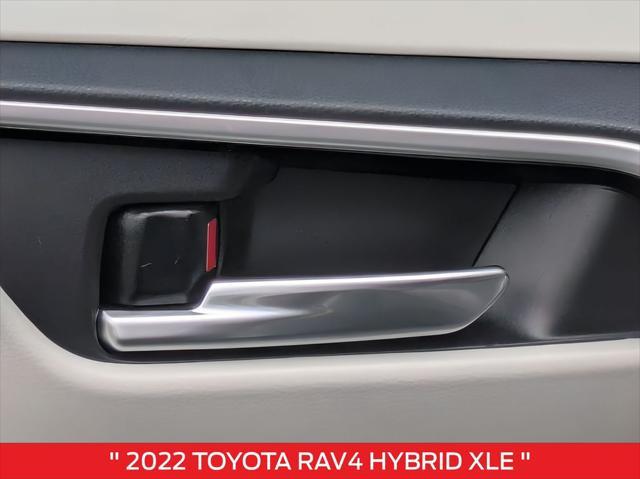 used 2022 Toyota RAV4 Hybrid car, priced at $27,524