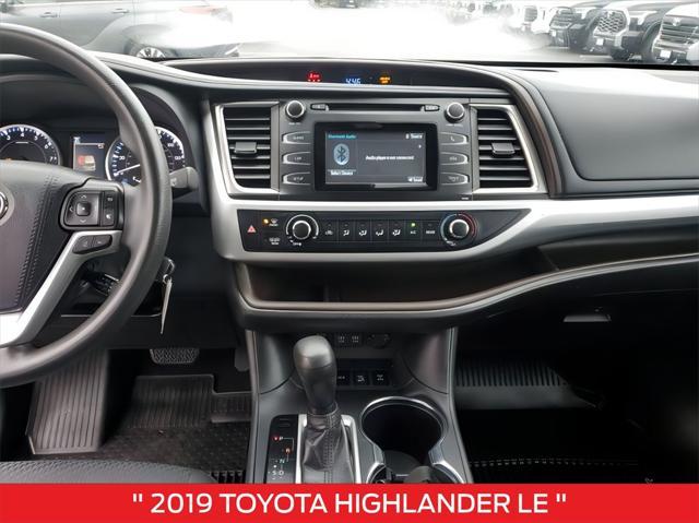 used 2019 Toyota Highlander car, priced at $19,256