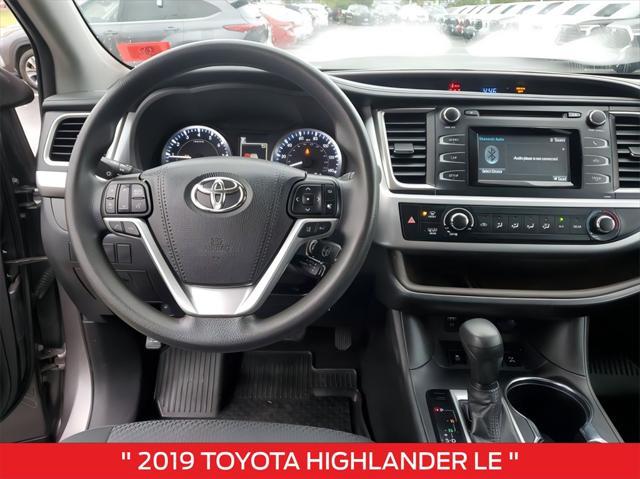 used 2019 Toyota Highlander car, priced at $19,256