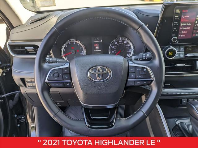 used 2021 Toyota Highlander car, priced at $26,835