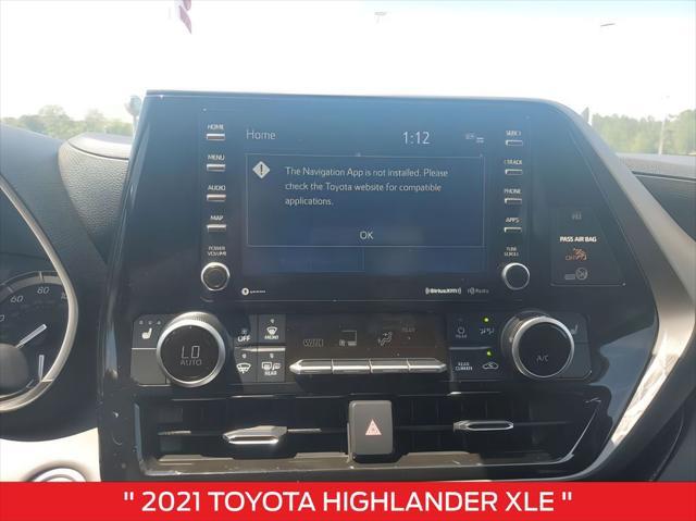 used 2021 Toyota Highlander car, priced at $31,934