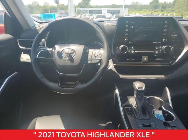 used 2021 Toyota Highlander car, priced at $31,934
