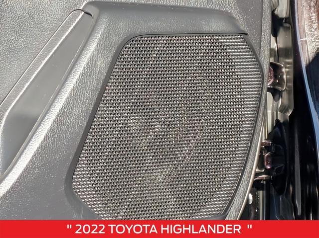 used 2022 Toyota Highlander car, priced at $30,000