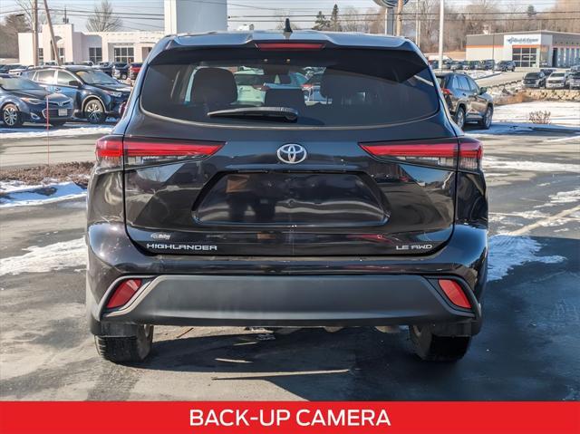 used 2022 Toyota Highlander car, priced at $30,000