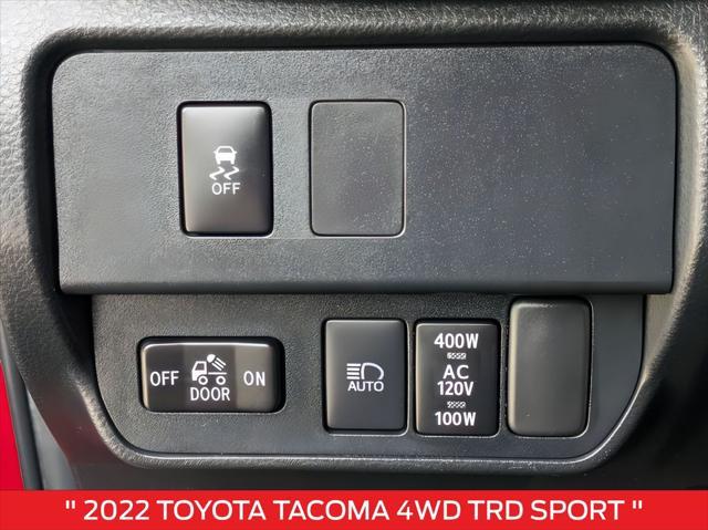 used 2022 Toyota Tacoma car, priced at $37,013