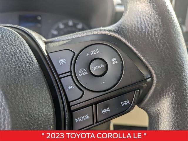 used 2023 Toyota Corolla car, priced at $16,718