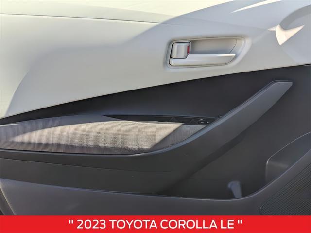 used 2023 Toyota Corolla car, priced at $16,718