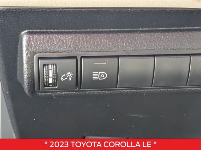 used 2023 Toyota Corolla car, priced at $16,718