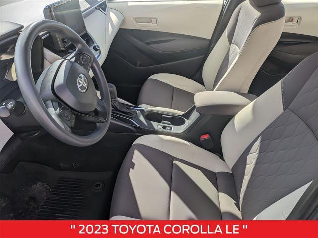 used 2023 Toyota Corolla car, priced at $16,718