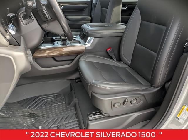 used 2022 Chevrolet Silverado 1500 car, priced at $41,564