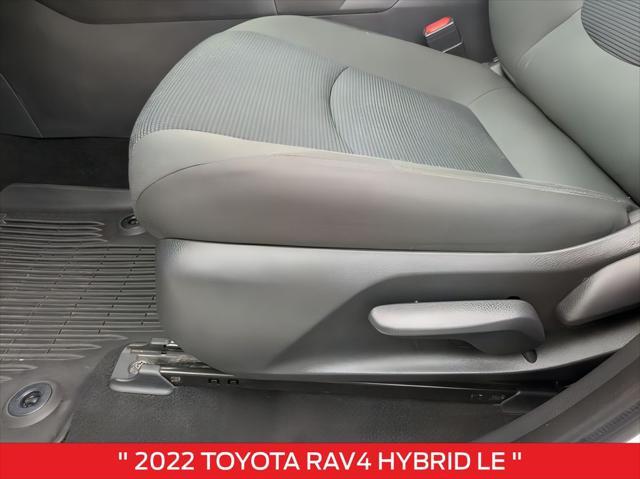 used 2022 Toyota RAV4 Hybrid car, priced at $25,229