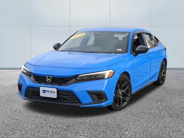 used 2024 Honda Civic car, priced at $25,410