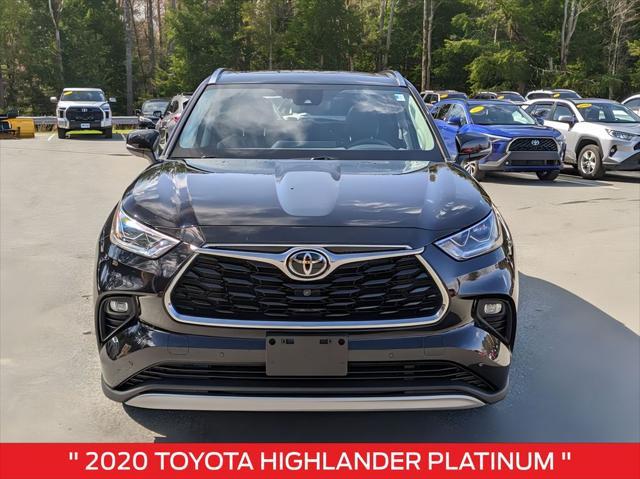 used 2020 Toyota Highlander car, priced at $33,729