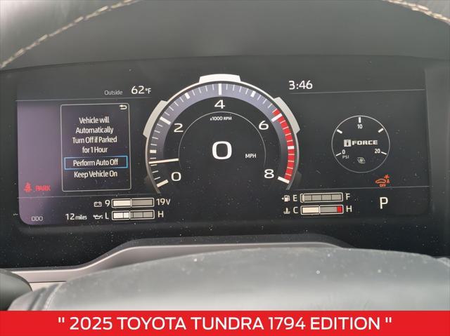 new 2025 Toyota Tundra car, priced at $65,308
