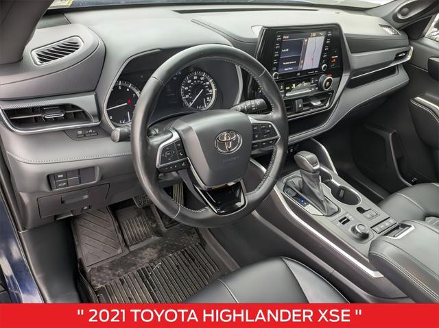 used 2021 Toyota Highlander car, priced at $29,709