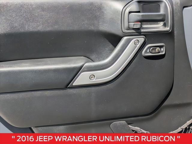 used 2016 Jeep Wrangler Unlimited car, priced at $14,774