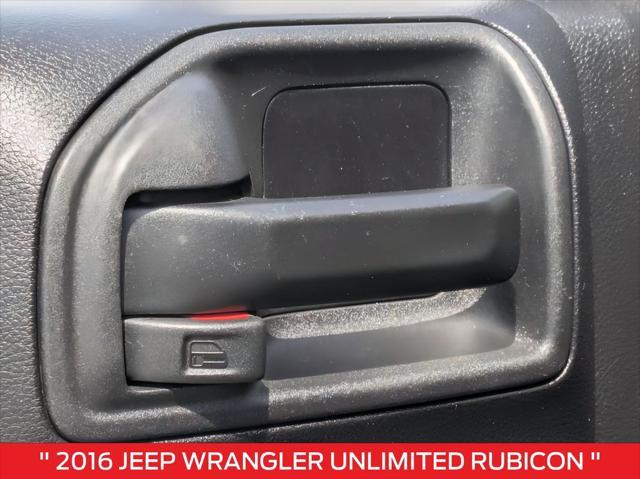 used 2016 Jeep Wrangler Unlimited car, priced at $14,774