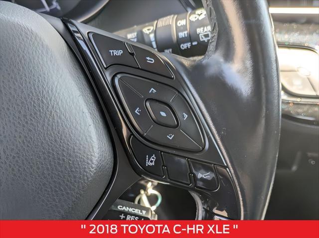 used 2018 Toyota C-HR car, priced at $15,000