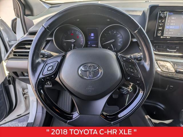 used 2018 Toyota C-HR car, priced at $15,000