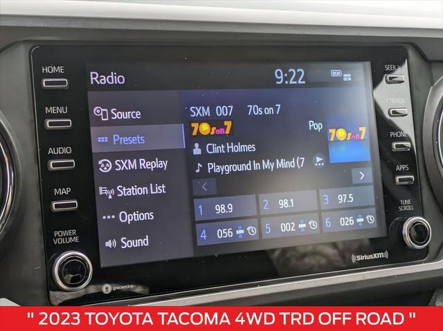 used 2023 Toyota Tacoma car, priced at $37,556
