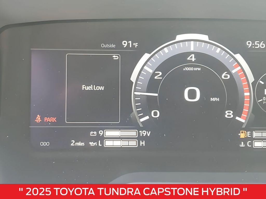 new 2025 Toyota Tundra Hybrid car, priced at $78,290