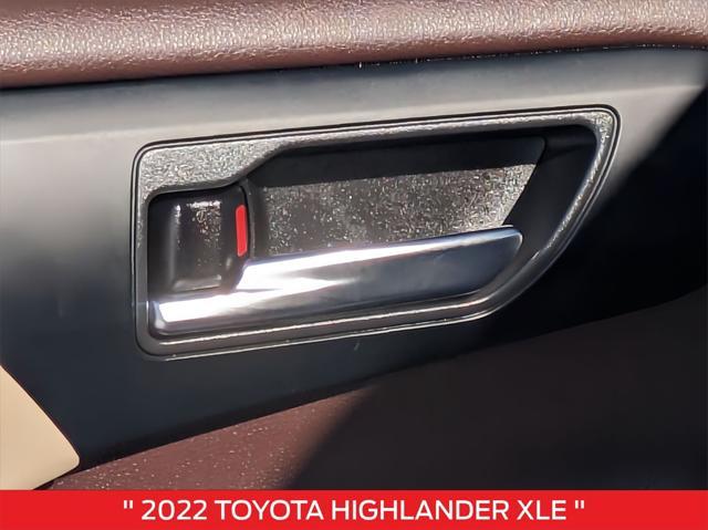 used 2022 Toyota Highlander Hybrid car, priced at $34,166