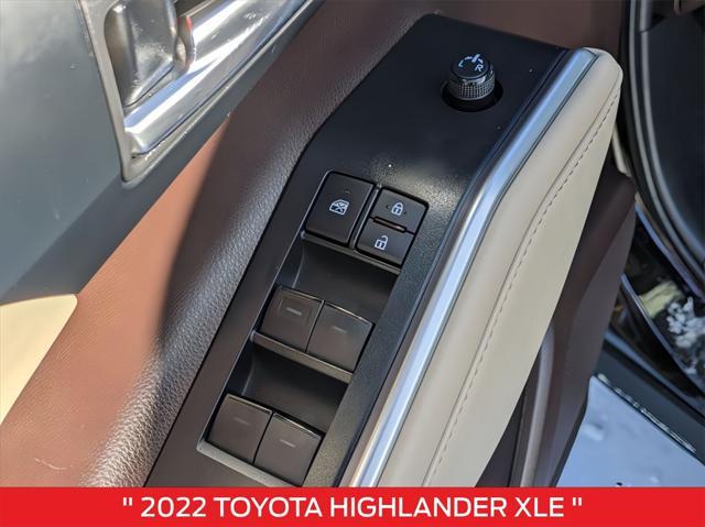 used 2022 Toyota Highlander Hybrid car, priced at $34,166