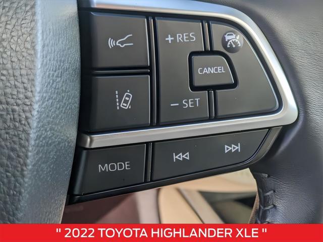 used 2022 Toyota Highlander Hybrid car, priced at $34,166